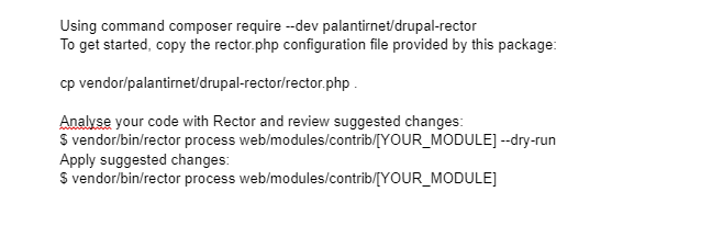 Install drupal reactor