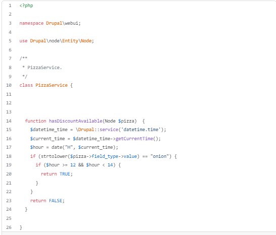 Service Class Testing