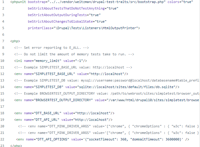 How to start PHP unit testing in Drupal