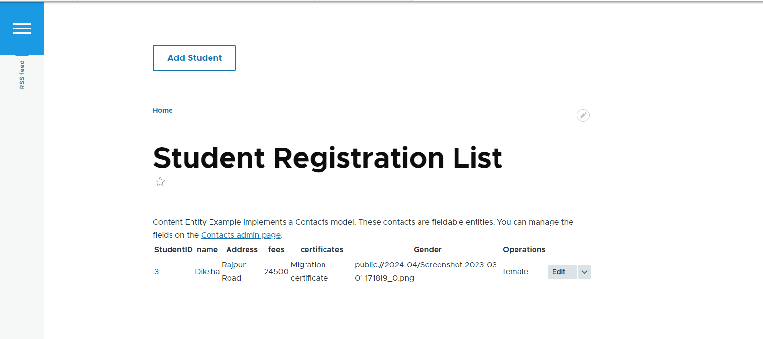 create a Custom Entity