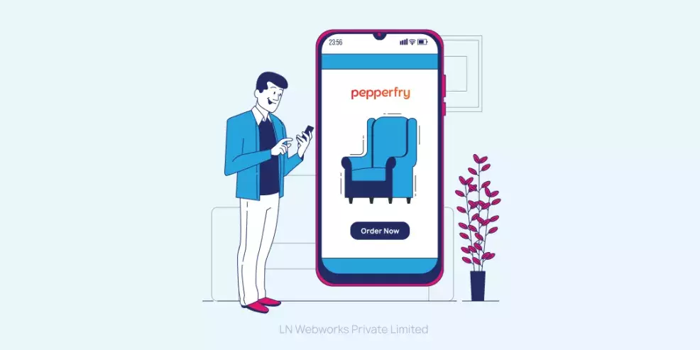 Mobile App Like Pepperfry