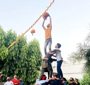 Krishna Janmashtami celebration