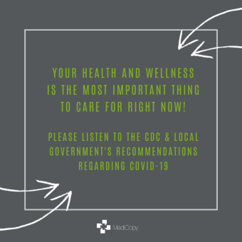 Your Health and Wellness is the most important thing! 